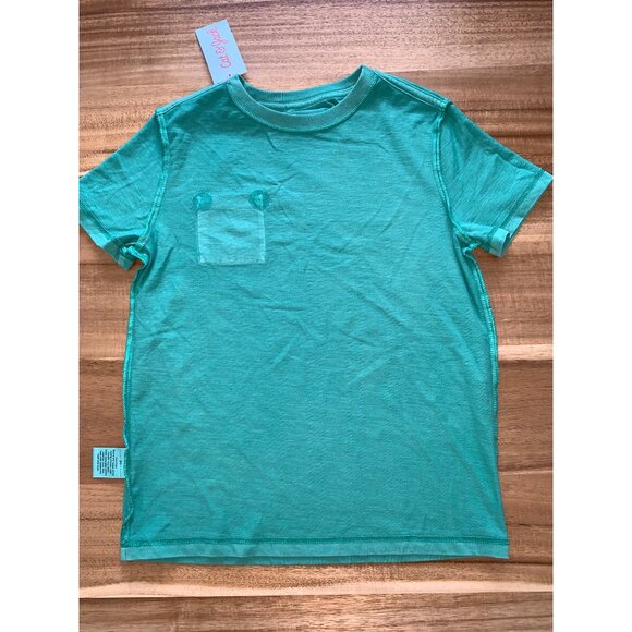 Cat & Jack Boys Green Crew Neck Short Sleeve T-Shirt Size Small (6-7) - Picture 6 of 10